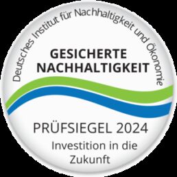 Siegel 2024 für Nachhaltigkeit