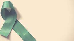 Grüne Schleife, das Symbol für seelische Gesundheit